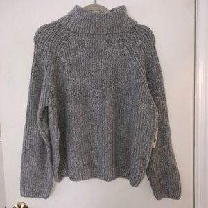 NWT Turtleneck Gray Sweater